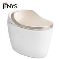 JENYS intelligent smart gold color toilet,smart toilet price,toilet commode price